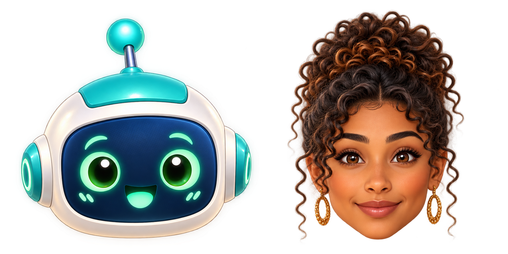 Robi et Maya, tes guides illustrés